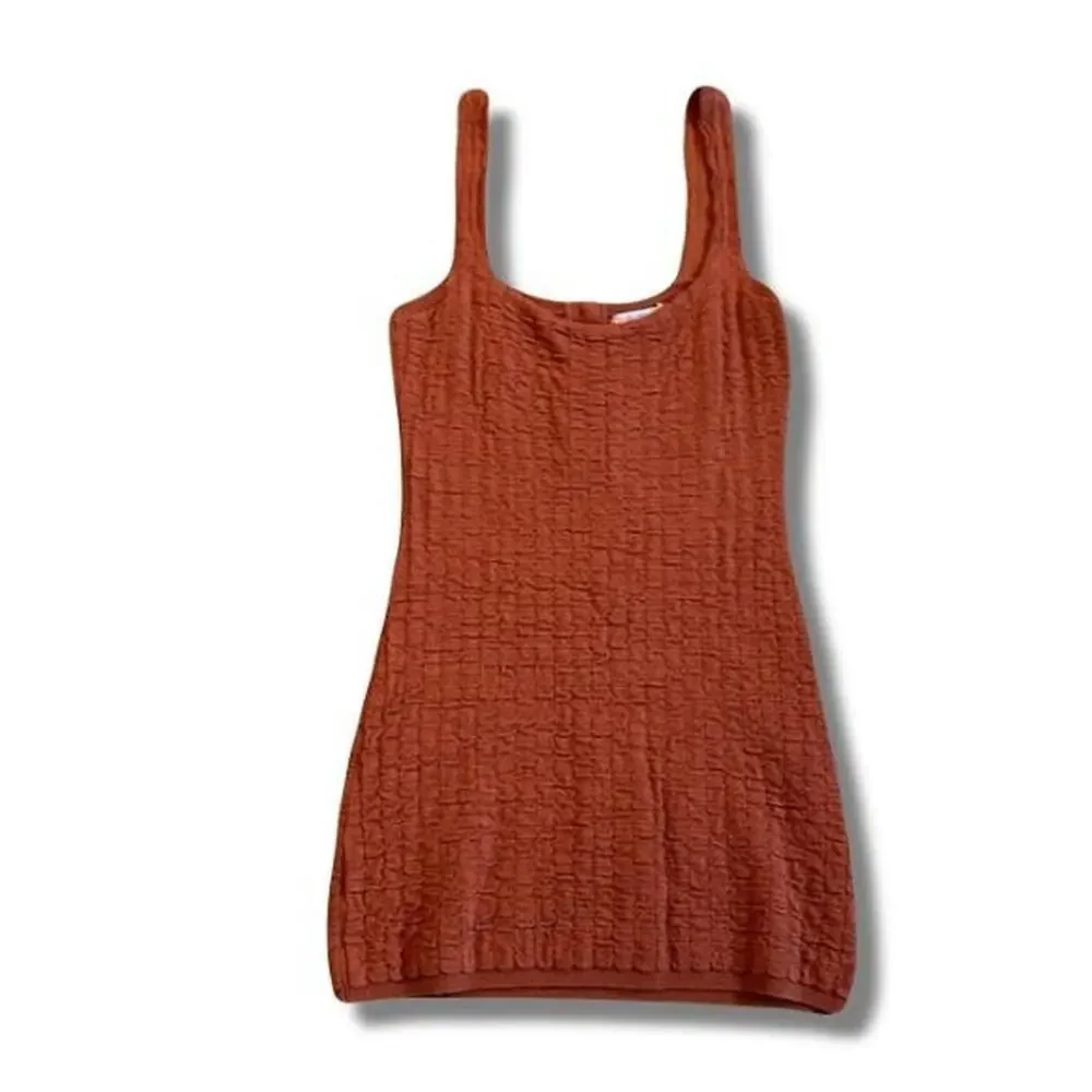 Free People coral mini bodycon dress size xsmall
